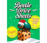 Beetle Drive Sheets Christmas Edition: Draw Santa and Create Unforgettable Moments with Family and Friends - Extra Large 8.5 x 11 Score Sheets