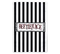 Beetlejuice - Bandiera da giardino con logo della serie animata (palo non incluso)