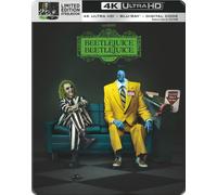 Beetlejuice Beetlejuice Steelbook (4K Ultra HD + Blu-ray + Digi (4K UHD Blu-ray)