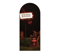 Beetlejuice Betelgeuse Here Lies Ufficiale Cartone Sfondo 185cm x 80cm
