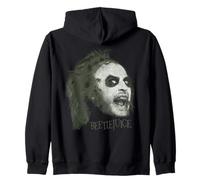 Beetlejuice Betelgeuse Large Face Felpa con Cappuccio