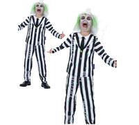 Beetlejuice Costume Ragazzi Halloween Autorizzato Vestito Bambini