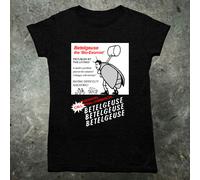 Beetlejuice Film T Shirt Horror Halloween Retro Vintage Donna Annuncio