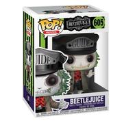 Beetlejuice: Funko Pop Movies - Beetlejuice (With Hat) (Vinyl Figure 605) -