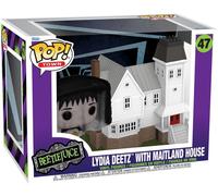 Funko Pop! Town: Beetlejuice - Deetz House With Lydia Deetz- Figura in Vinile da Collezione - Idea Regalo - Merchandising Ufficiale - Giocattoli per Bambini e Adulti - Movies Fans