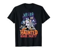Beetlejuice Haunted House Party Maglietta
