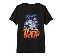Beetlejuice Haunted House Party Maglietta Premium