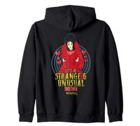 Beetlejuice Lets Be Strange And Unusual Felpa con Cappuccio