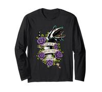 Beetlejuice Never Trust The Living Tattoo Sandworm Maglia a Manica