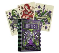 Beetlejuice Playing Cards Theory 11 Verde Viola Mazzo Di Poker