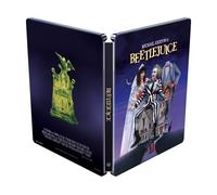 Beetlejuice Steelbook (4K UHD Blu-ray) Alec Baldwin Catherine O'Hara Geena Davis
