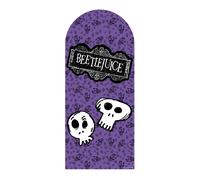 Beetlejuice Teschi Ufficiale Cartone Sfondo Viola Scena 185cm x 80cm
