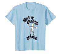 Beetlejuice x3 Maglietta, Bambini, Celeste, 3 Anni