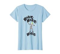 Beetlejuice x3 Maglietta, Donna, Celeste, 3XL