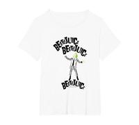 Beetlejuice x3 Maglietta, Donna Plus-Size, Bianco, 2X