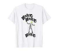 Beetlejuice x3 Maglietta, Uomo, Bianco, S