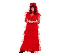 BeetlejuiceDonna Lydia Deetz Matrimonio Vestito Costume (BN6177)