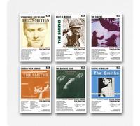 beeto The Smiths Album Set di 6 poster su tela anni '90, poster estetici da parete 20 x 30 cm