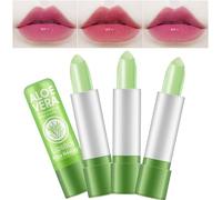 BEEXY - Set di rossetti idratanti con aloe vera, cambiamento di temperatura di lunga durata