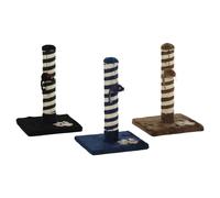 Beeztees Albero Per Gatti Minoes, 25x25x38 CM, Con Topo Giocattolo, Multicolore