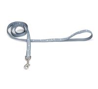 Beeztees Bones - Guinzaglio in Nylon per Cane, 120 x 2,5 cm, Colore: Blu