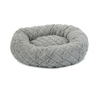 Beeztees BZ PLU LIGM LEVISA K GRS 43X43X13 Levisa - Cestino per gatti - Felpato - Grigio - 43x43x13 cm, One Size, Grigio