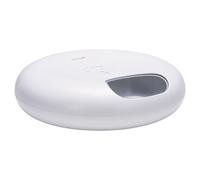 Beeztees Dispenser Cibo Onni per Gatti, 6x180ml,Bianco,Usb-Akku,Igienico