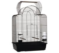 Beeztees Gabbia Per Uccelli Big Sonia Open Nera 54x34x74cm