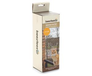 Beeztees Gatti Balcone Trasparente, Nylon, In uinzaglio E Gancio, Protezione