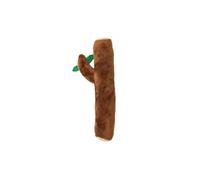Beeztees Giungla tronco d'albero, giocattolo per gatti, peluche, marrone, 15 x 6 x 2,5 cm