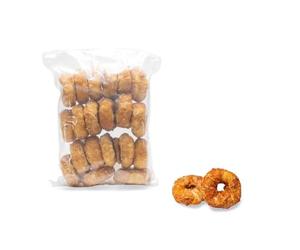 Beeztees K&Bz Snack - Anello in Pelle con Pollo, 20 x 7,5 cm, Confezione da 100 g