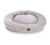 Beeztees Katzenliegebett Quinty Ø40cm Grigio Chiaro, Tondo, Morbida, Sostenibile