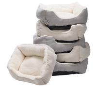 Beeztees Lettino per Gatti Mogina Peluche 45x37x17cm Antiscivolo Lavabile 30°C