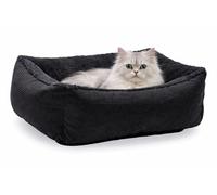 Beeztees Moza - Cuccia per gatti, colore: antracite, 48 x 37 x 15 cm