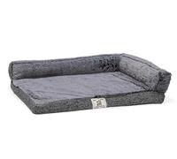 Beeztees Nano Chill Kuzzi, cuscino ortopedico per gabbia, grigio, 61 x 42 x 5 cm