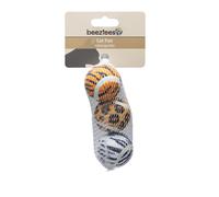 Beeztees Set palle della giungla gioco per gatti - 3 x Ø 4,5 cm