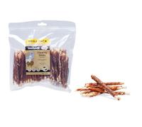 Beeztees Spuntino per cani con papera, 12,5 cm, 100 pezzi