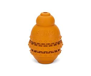 Beeztees Sumo Play - Giocattolo Dentale per Cani, 9 x 9 x 12 cm, Arancione