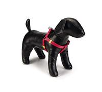 Beeztees Uni - Imbracatura in Nylon per Cane, 60-100 x 2,5 cm, Colore: Rosa