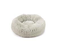 Beeztees Yali, Cuccia per cani, Plusch, grigio chiaro, diametro 60 cm