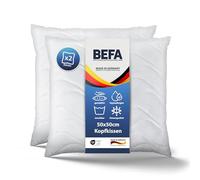 BEFA CARE Prodotto in Germania cuscino 50x50 cm in microfibra con Aloe Vera, certificato ÖKO-TEX 100 Classe 1 (2 pezzi)