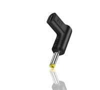 Befeixue Adattatore angolare tipo C | ingresso femmina 9 V per adattatore DC | Adattatore da tipo C a DC 5,5 x 2,5 mm/5,2 x 2,1 mm/4,8 x 1,7/4 x 1,7/3,5 x 1,35/3 x 1,1