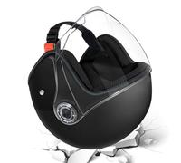 Befeixue Casco Motociclista Grande | Mezzo Casco per Motocicletta - Equipaggio Protettivo Corsa con Visiera per Scooter Sportivo,Avventura Pendolari Uomini Donne