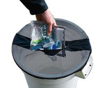 Befeixue Coperchio a maglia per secchio da 19 litri | Convertitore con apertura a rete per secchio da , coperchio a rete elastico riutilizzabile per , campeggio, canottaggio all'aperto