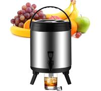 Befeixue Dispenser di bevande per feste, distributore d'acqua portatile con funzione di raffreddamento, contenitore refrigerato, per inverno, estate, picnic, campeggio