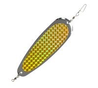 Befeixue Esca a cucchiaio da pesca | Esca luminosa da pesca con gancio affilato | Esca per pesce gatto con scanalatura del sangue, cucchiaio solido per spigola trota