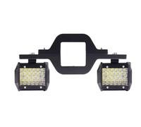 Befeixue Fari A LED, Luci LED Retromarcia Barra per Auto, Faretto Impermeabile con Supporti per Gancio Traino Auto per Pickup e Barca
