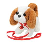 Befeixue Giocattolo Cane di Peluche Elettrico | Animale Da Compagnia Che Abbaia E Scodinzola - Cane Giocattolo Per I Bambini Che Cammina - Regalo per Bambini e Bambine Compleanno Natale Capodanno