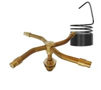 Befeixue Irrigatore Rotante Automatico | Irrigazione a Rotazione 360 Gradi con Testa Irrigatore,Testina Di Irrigazione A 360 Gradi Per Prato Cortile E Giardino Domestico