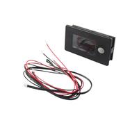 Befeixue Monitor della batteria, display LCD al litio con sensore di temperatura, voltmetro per autoveicoli, barca, car, monitoraggio dello stato della batteria